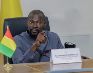 Président Mamadi Doumbouya 