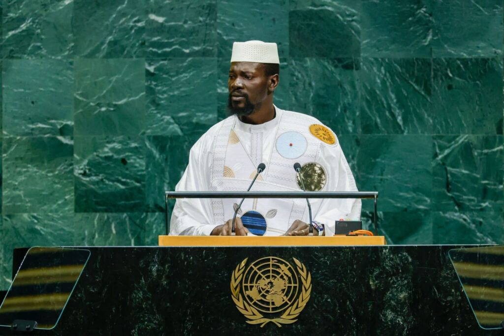 New-York: l’intégralité du discours du Chef de l’État Guinéen, Mamadi DOUMBOUYA à la tribune des Nations Unies